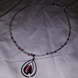Pink & Silver Lia Sophia necklace